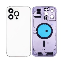 Tampa Traseira+Frame Apple iPhone 14 Pro Max Prata